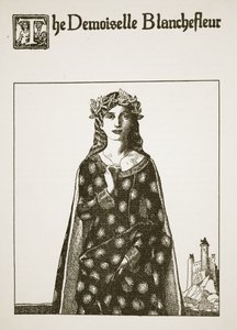 De Demoiselle Blanchefleur, illustratie uit 
